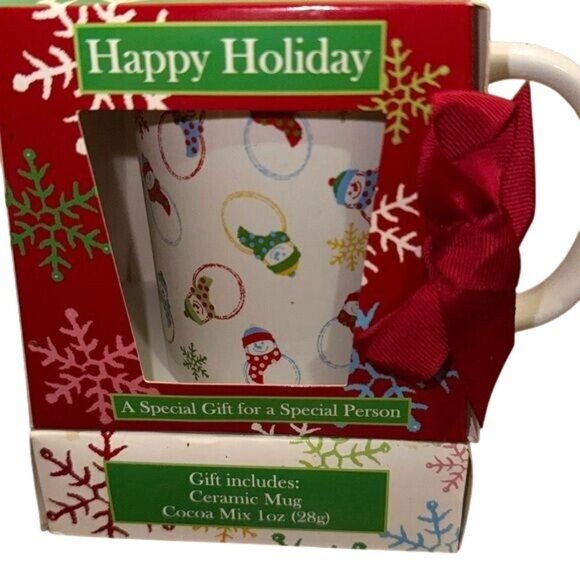 Holiday Themed Ceramic Mug - Picture 1 of 5
